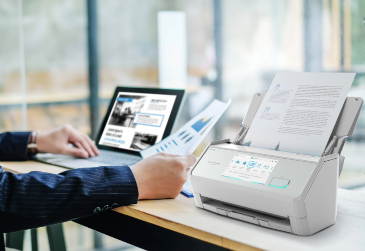 ScanSnap iX2500 scanner homepage image